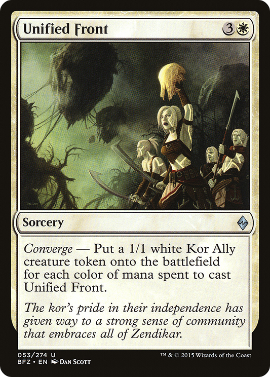 Unified Front (BFZ-053) (Foil)