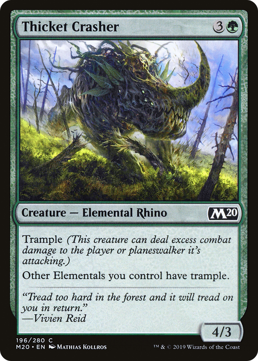 Thicket Crasher (M20-196) (Foil)