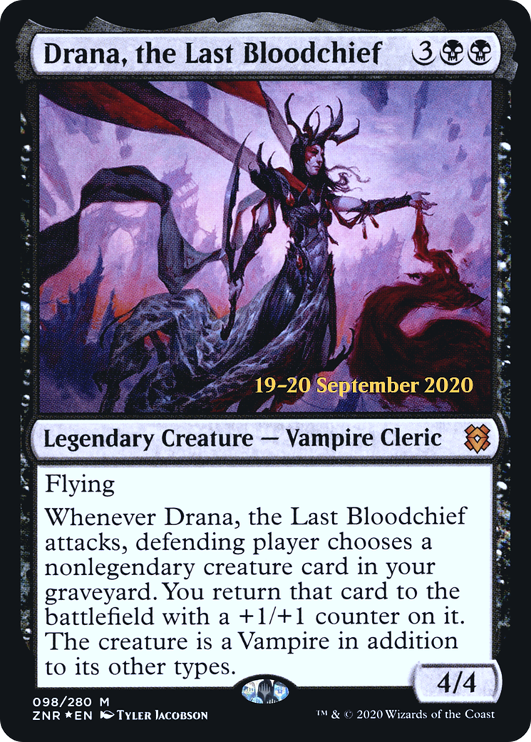 Drana, the Last Bloodchief (PRE-98S) (Foil)