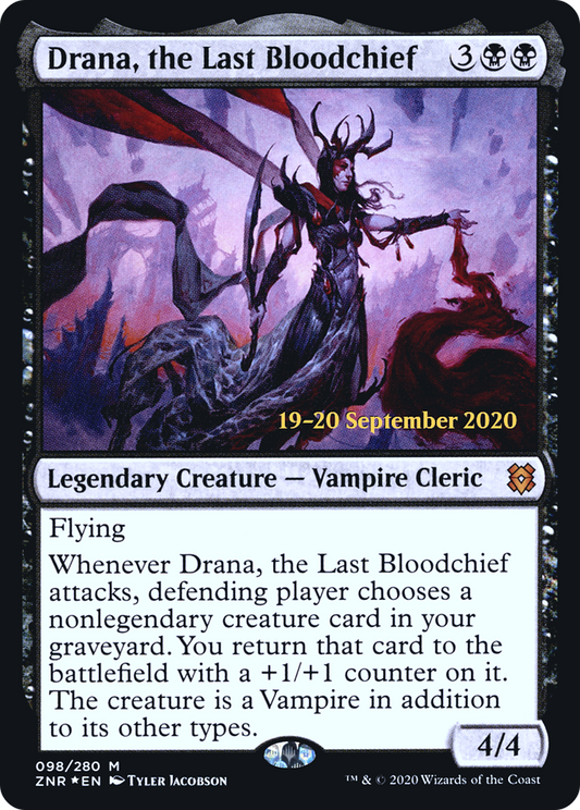 Drana, the Last Bloodchief (PRE-98S) (Foil)