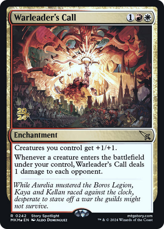 Warleader's Call (PRE-242S) (Foil)