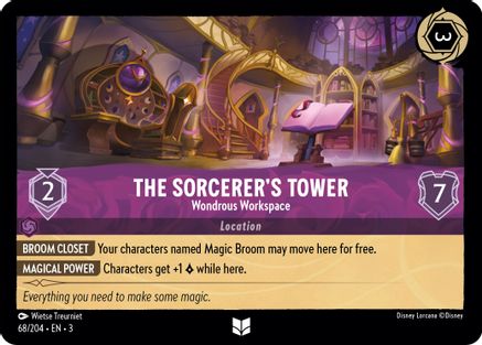 The Sorcerer's Tower - Wondrous Workspace (3-068) (Cold Foil)