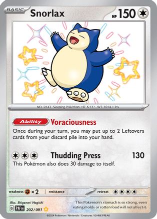 Snorlax (PAF-202) (Holofoil)