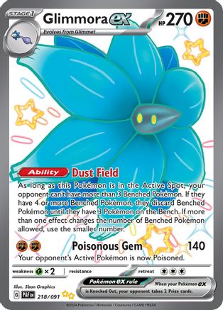 Glimmora ex (PAF-218) (Holofoil)