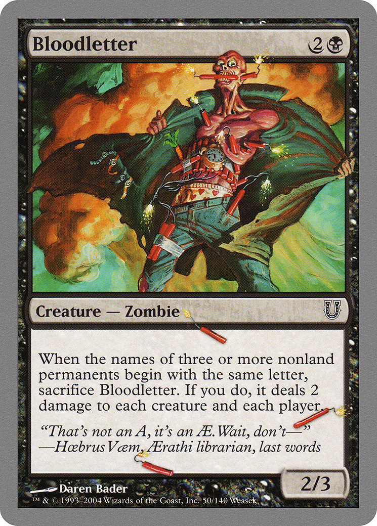 Bloodletter (UNH-050)