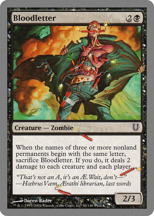 Bloodletter (UNH-050)