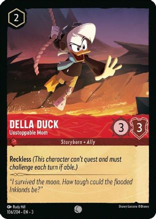 Della Duck - Unstoppable Mom (3-106) (Cold Foil)