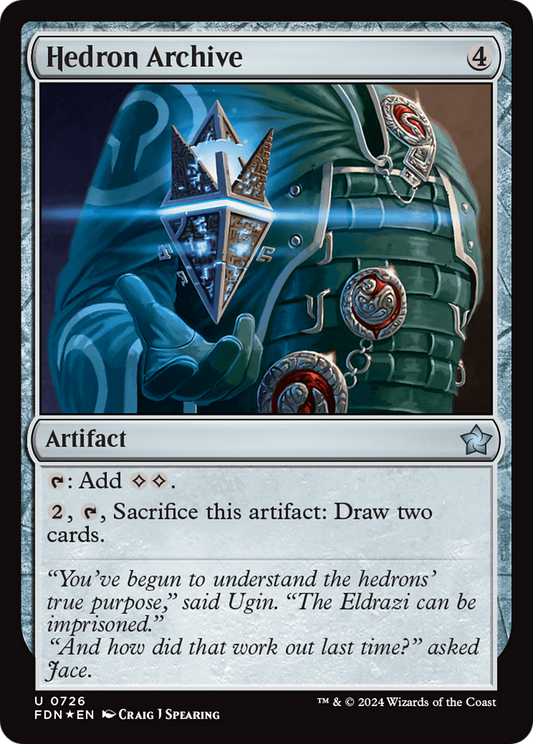Hedron Archive (FDN-726) (Foil)