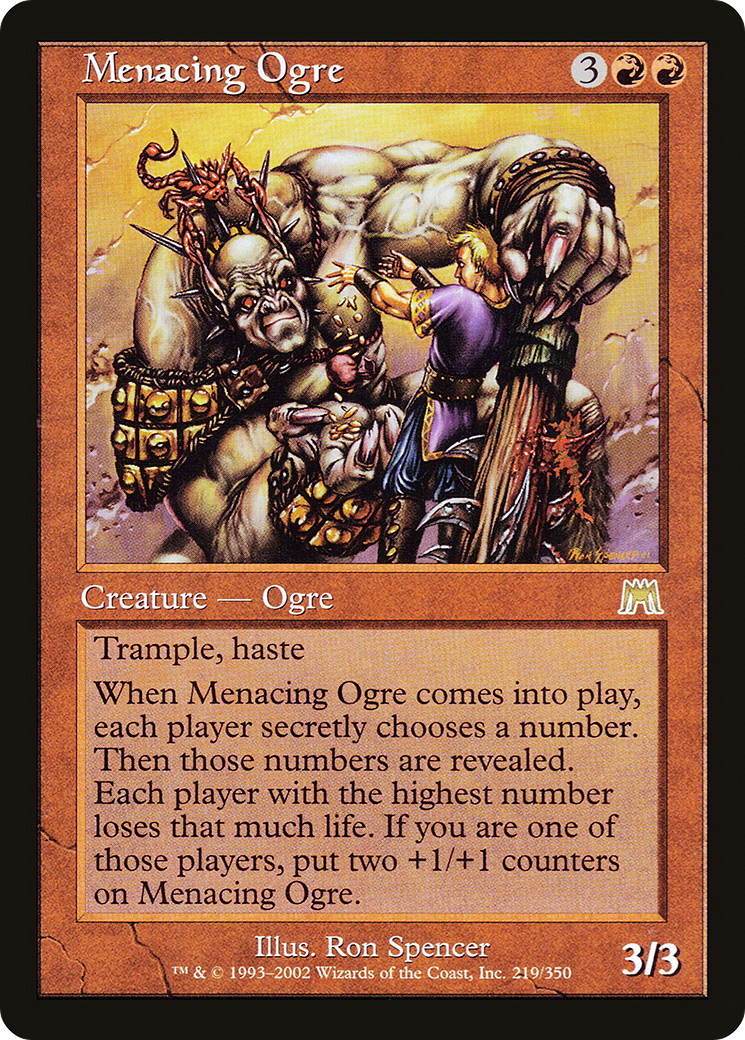 Menacing Ogre (ONS-219)