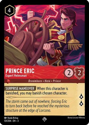 Prince Eric - Expert Helmsman (3-121) (Cold Foil)