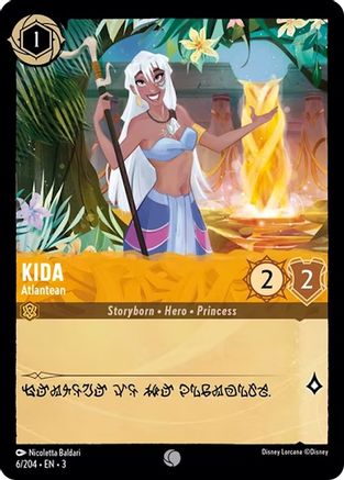 Kida - Atlantean (3-006) (Cold Foil)