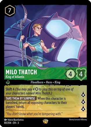 Milo Thatch - King of Atlantis (3-080)