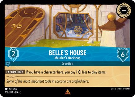 Belle's House - Maurice's Workshop (3-168)