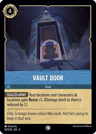 Vault Door (3-167) (Cold Foil)