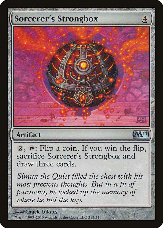 Sorcerer's Strongbox (M11-213)