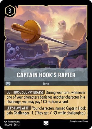 Captain Hook's Rapier (3-199)