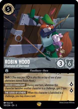 Robin Hood - Champion of Sherwood (3-190) (Cold Foil)