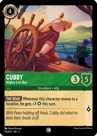 Cubby - Mighty Lost Boy (3-069) (Cold Foil)