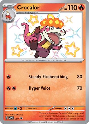 Crocalor (SVP-080) (Holofoil)