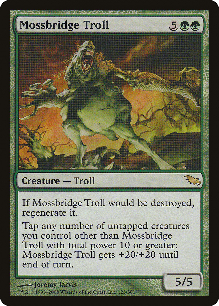 Mossbridge Troll (SHM-123) (Foil)