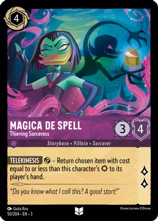 Magica De Spell - Thieving Sorceress (3-050) (Cold Foil)