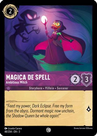 Magica De Spell - Ambitious Witch (3-048) (Cold Foil)