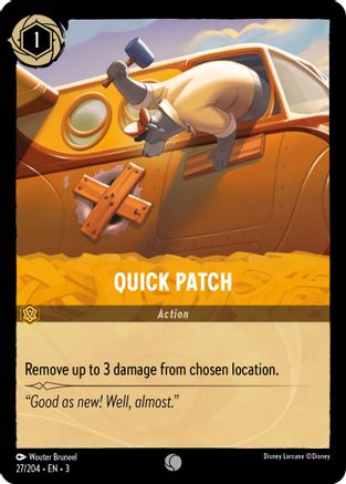 Quick Patch (3-027) (Cold Foil)