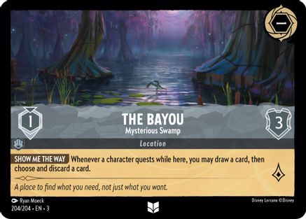 The Bayou - Mysterious Swamp (3-204) (Cold Foil)