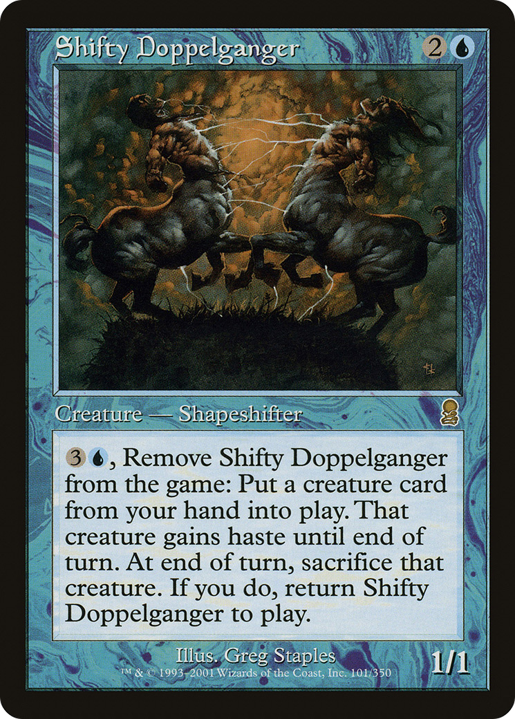 Shifty Doppelganger (ODY-101) (Foil)