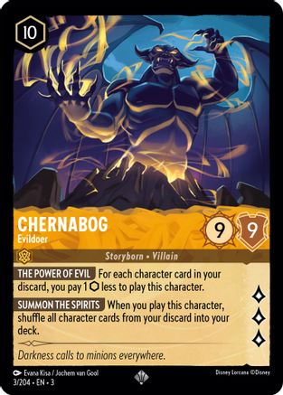 Chernabog - Evildoer (3-003) (Cold Foil)