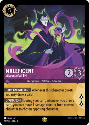 Maleficent - Mistress of All Evil (3-051) (Cold Foil)