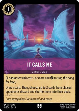 It Calls Me (3-061) (Cold Foil)