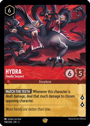 Hydra - Deadly Serpent (3-108) (Cold Foil)