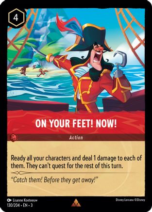 On Your Feet! Now! (3-130) (Cold Foil)