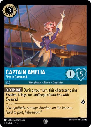 Captain Amelia - First in Command (3-138)