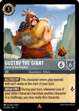 Gustav the Giant - Terror of the Kingdom (3-173) (Cold Foil)