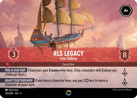 RLS Legacy - Solar Galleon (Enchanted) (3-216) (Holofoil)