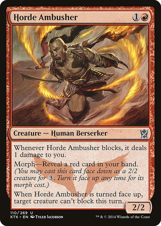 Horde Ambusher (KTK-110) (Foil)