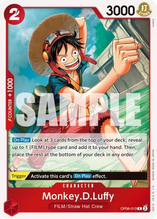 Monkey.D.Luffy (OP06-013) (Foil)