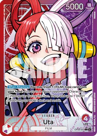 Uta (Alternate Art) (OP06-001) (Foil)