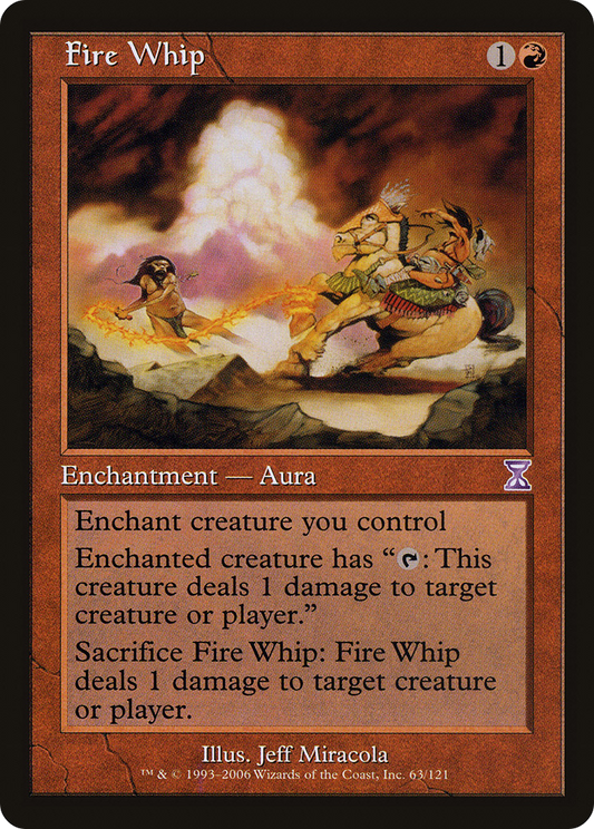 Fire Whip (TSB-063) (Foil)