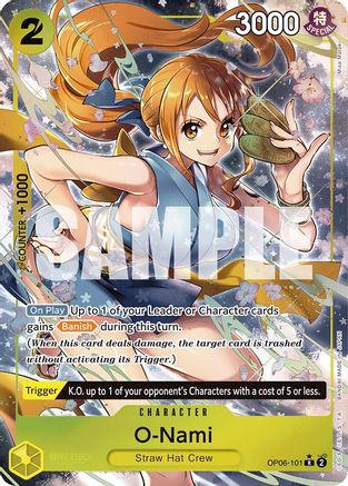 O-Nami (Alternate Art) (OP06-101) (Foil)
