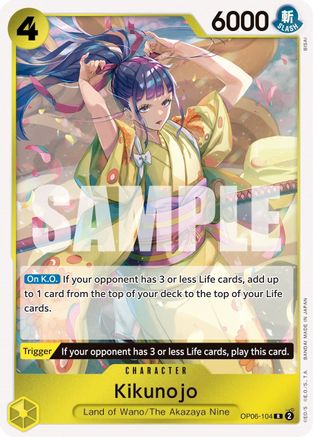 Kikunojo (OP06-104) (Foil)