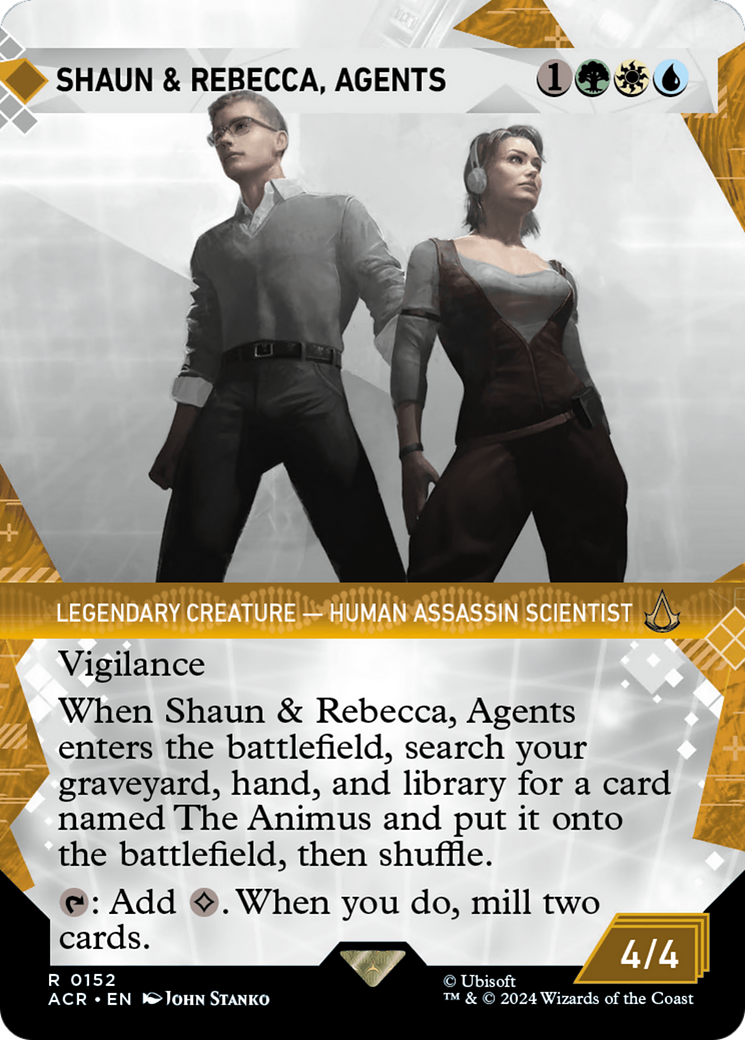 Shaun & Rebecca, Agents (ACR-152) (Showcase) (Borderless)