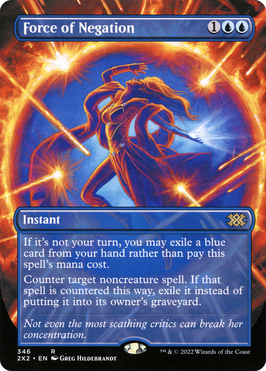 Force of Negation (2X2-346) (Borderless)