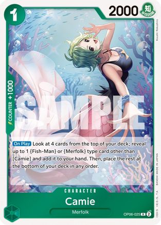 Camie (OP06-025) (Foil)