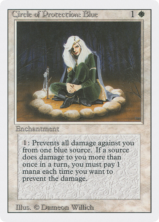 Circle of Protection: Blue (3ED-010)
