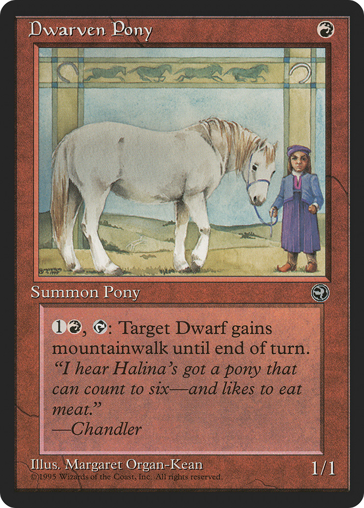 Dwarven Pony (HML-070)