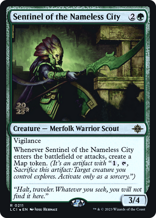 Sentinel of the Nameless City (PRE-211S) (Foil)