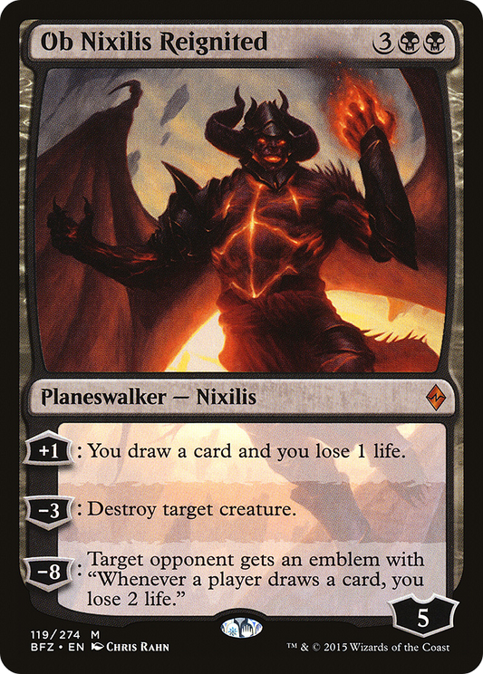 Ob Nixilis Reignited (BFZ-119) (Foil)